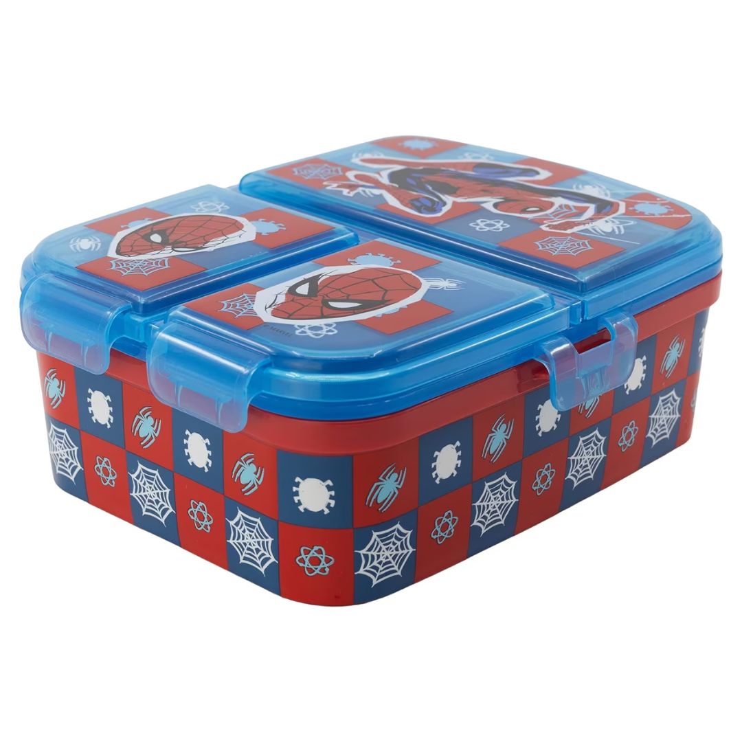 STOR Spiderman Arachnid XL Multi Compartment Sandwich Box
